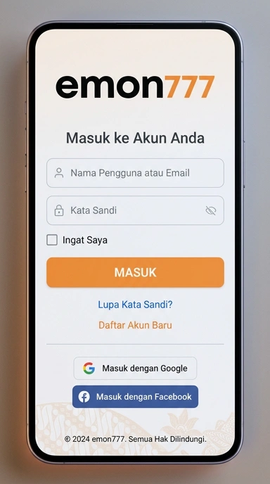 Panduan Masuk Akun emon777 untuk Pengguna Android